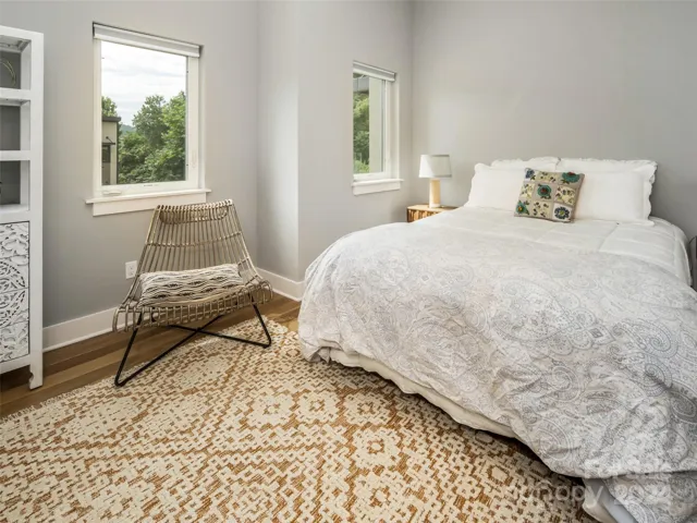 The third upstairs bedroom