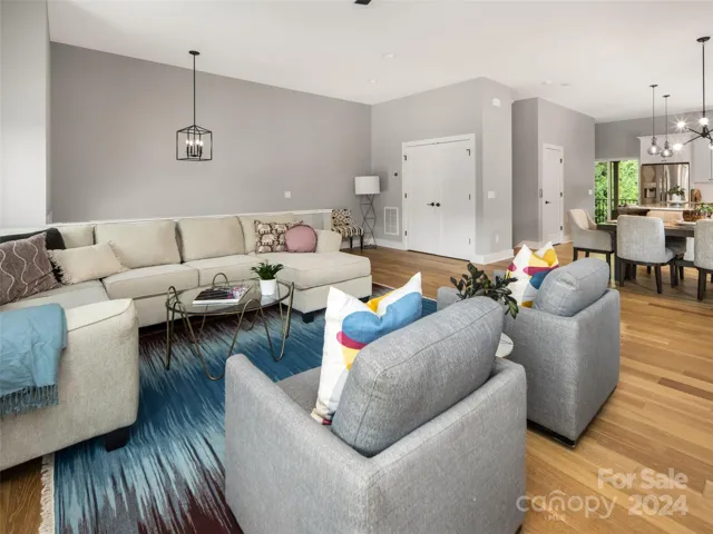 A spacious living area