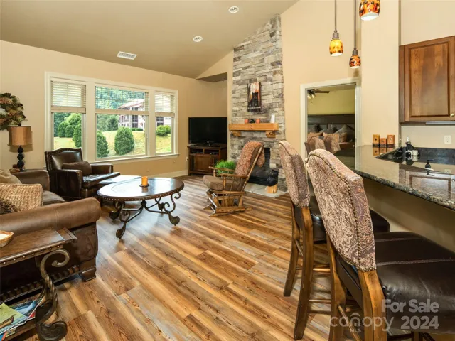 gas log FP in great room