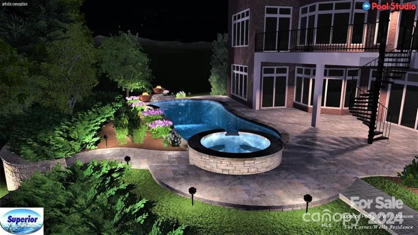 Pool rendering of what can be done after HOA approval