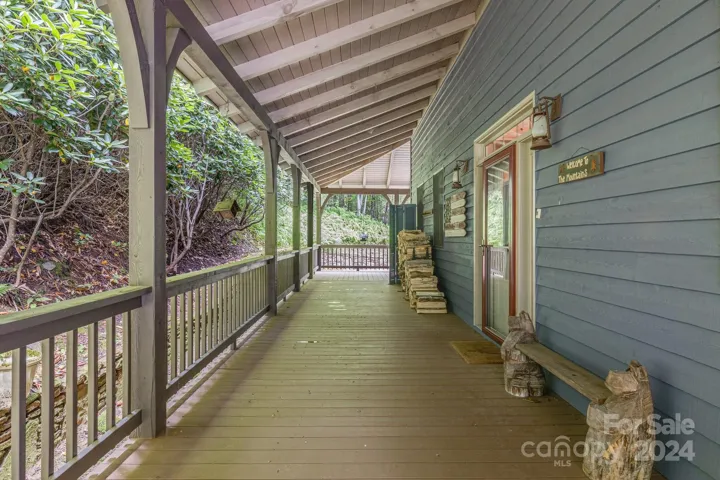 Complete wrap around porch