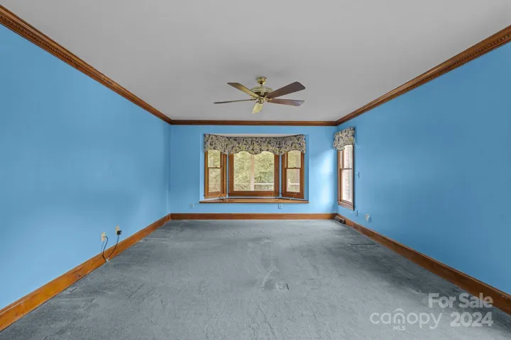 Primary bedroom on the main floor
