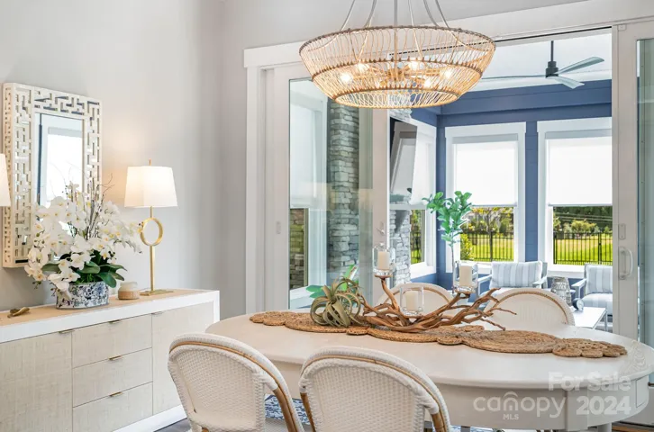 Custom lighting makes each space special