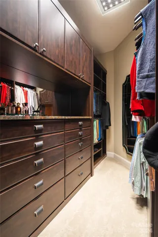 Closet #1, granite counters