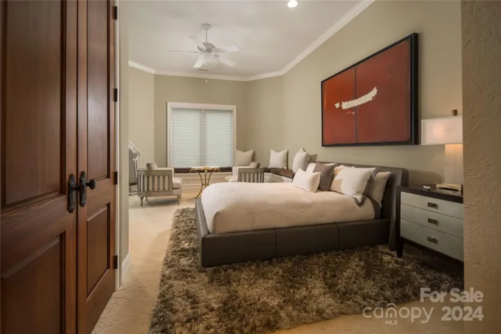 Guest Room #3, Custom Closets, access to deck