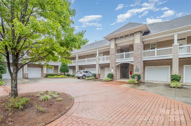 Courtyard - garage under unit