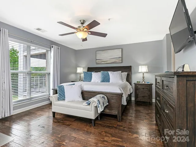 Primary King bed