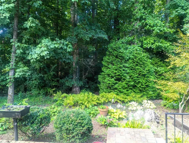View of area behind home
