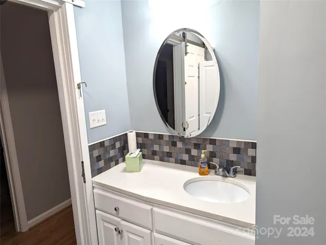 Main level hall bath