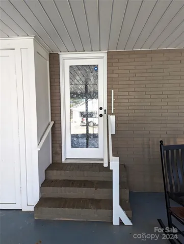 Carport entrance to kitchen