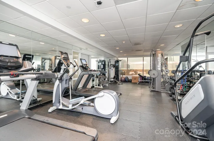 Rooftop Fitness Center