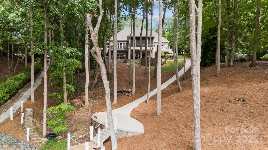 Sidewalk to the dock