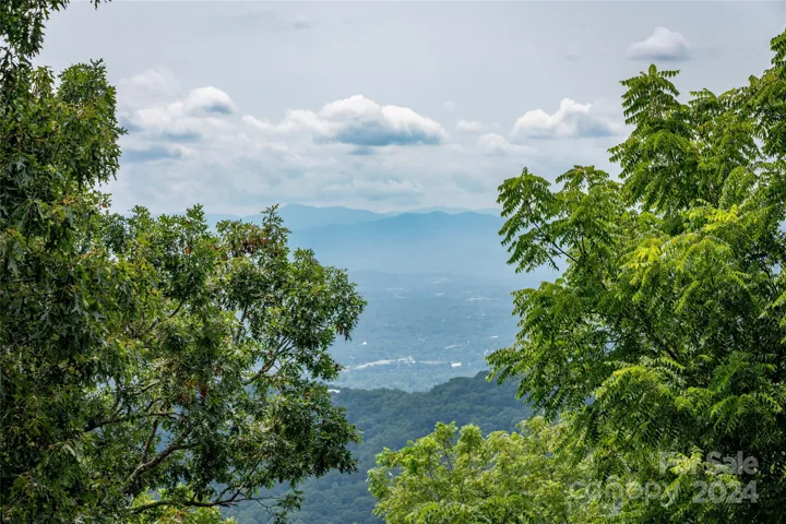 View of Blue Ridge Mountains