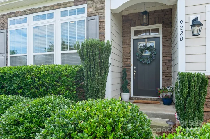 Stacked Stone, Fiber Cement Exterior and Arched Entry Way