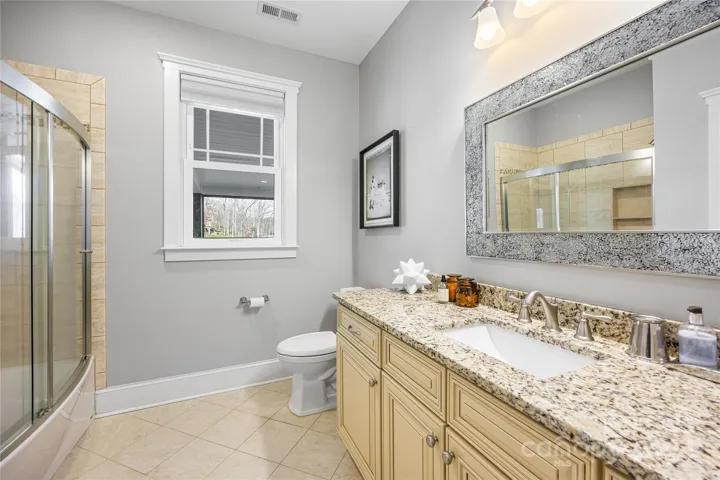 Lower level second fullbath