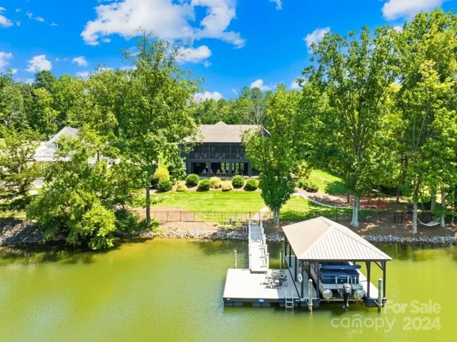 Rear view of home from Lake