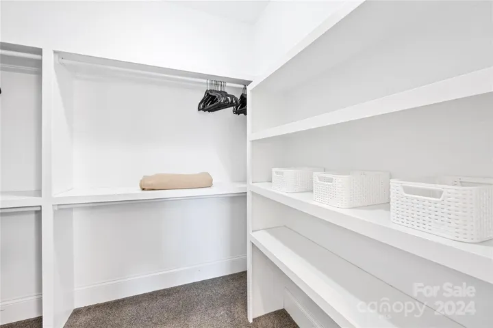 Primary walk-in closet