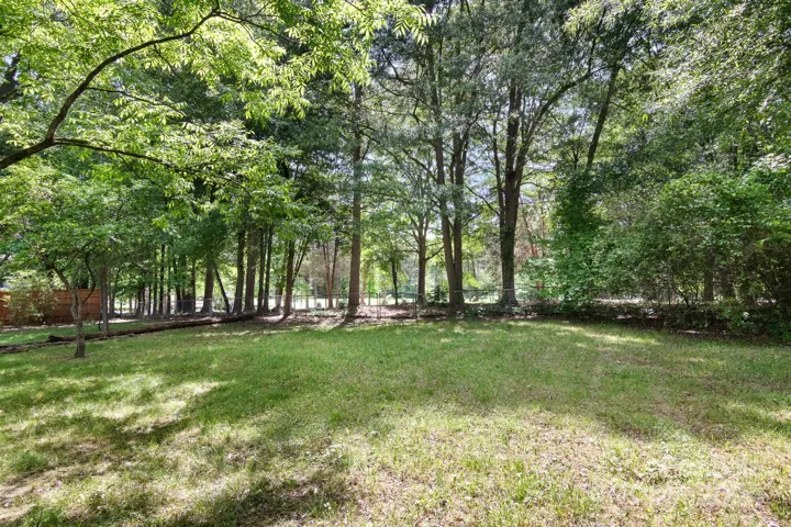 Extra green space after the pool.