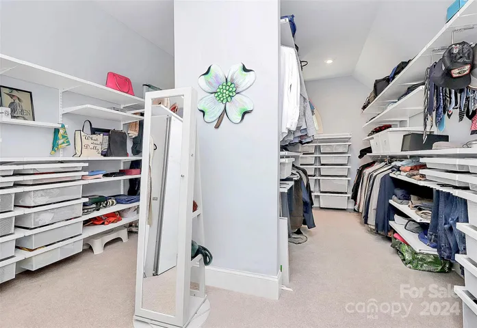 This is what dreams are made of right here in this wrap around primary closet.