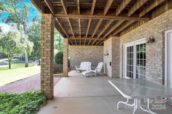 lower covered patio