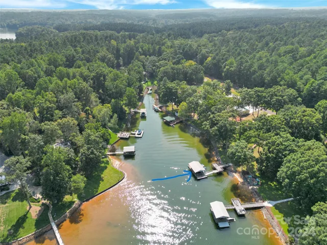 drone shot to west