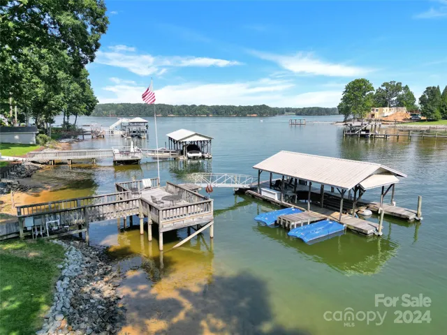 view to main channel and LKN State Park
