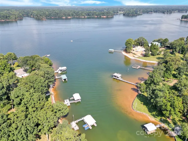 drone shot of main channel