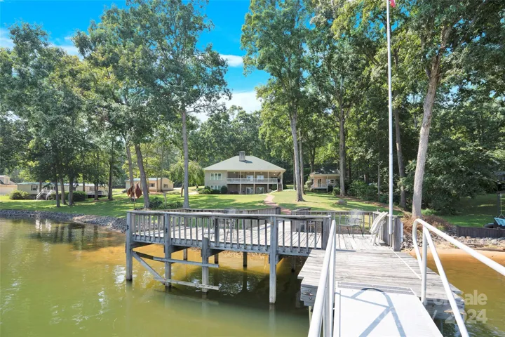 large open back yard