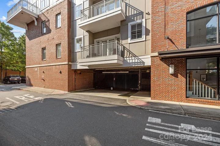secured garage, units designated spot is the FIRST one on the left, next to the elevator.
