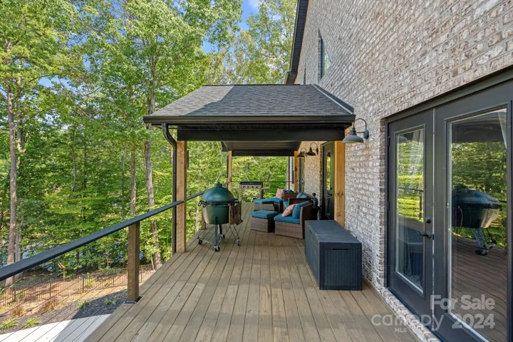 Partially Covered Deck