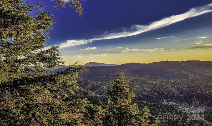 Grandfather Mountain, 13 miles away