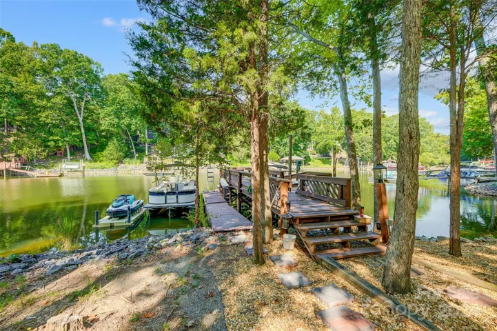 Enjoy boating and watersports from your dock