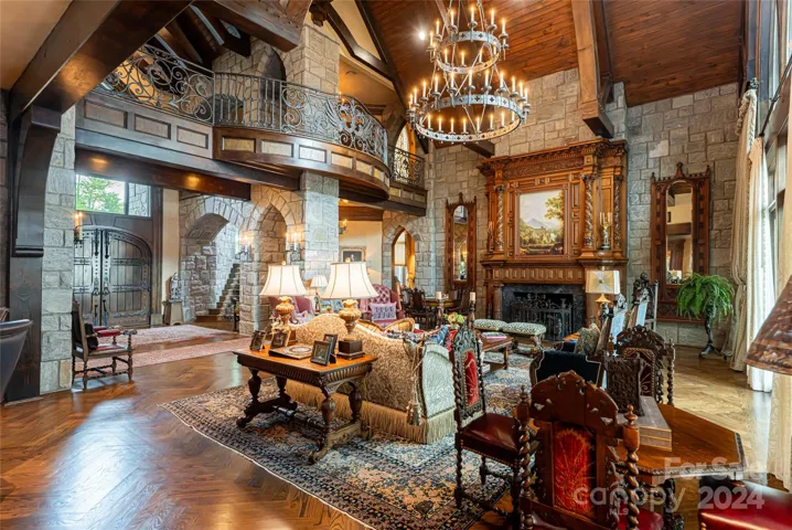 Two story view of the grand Hall
