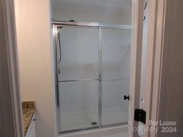 Second Bath with Marble Floors