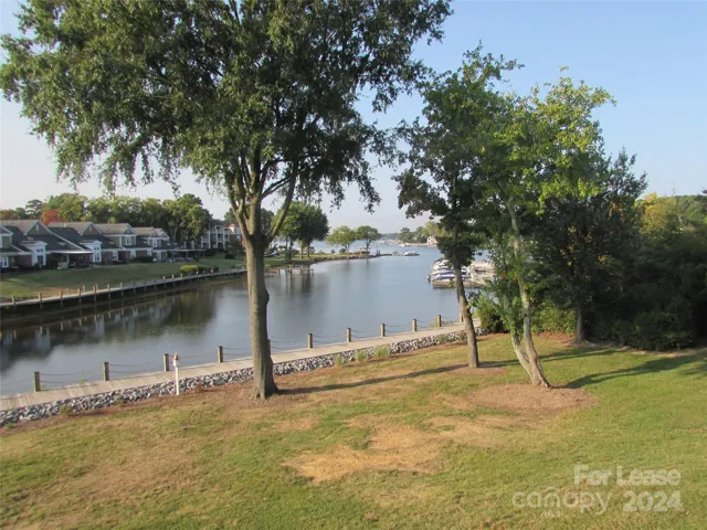 View of Boat Slips from Deck