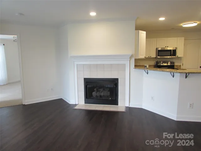 Gas Fireplace in Living Area