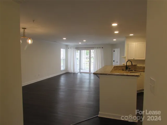 View of Living Space from Front Door