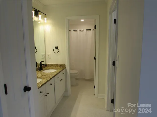 Primary Bath with Marble Floors