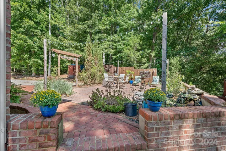 Patio with Water Feature