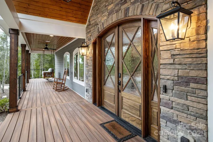 Mahogany Front Doors with custom Side-Lites and True Divided Lite clear bevel Low-E glass