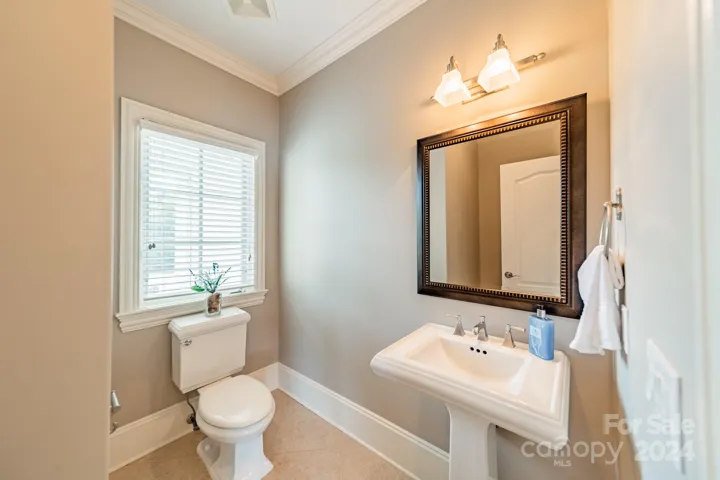 Half bath off Media room