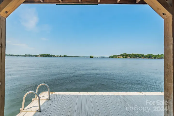 View from the end of the dock