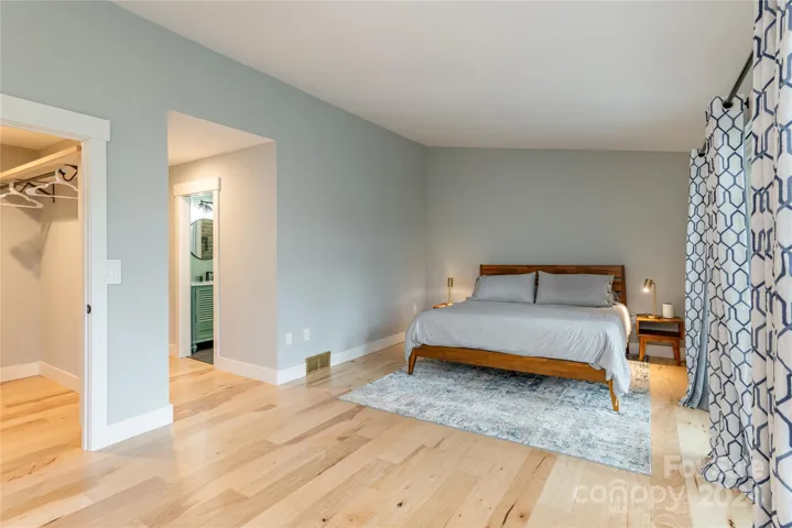 Primary Suite with En-suite Bath and Walk-in closet.