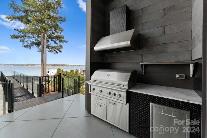Grilling area.