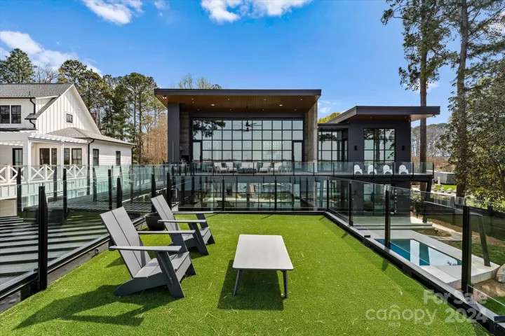 Guest house roof deck.