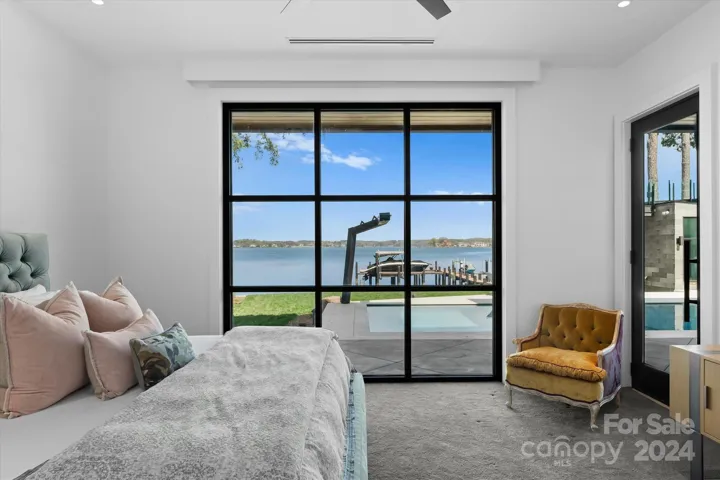 Lake-level suite #2 with private En-suite.