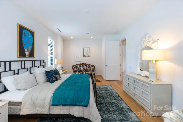 Beautiful primary bedroom