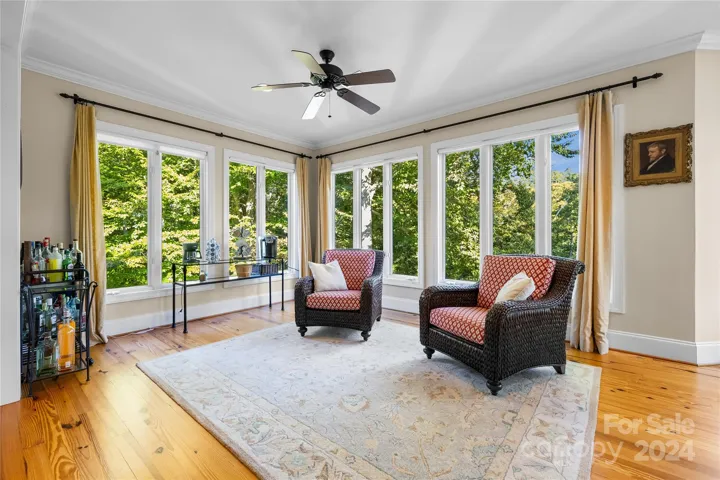 Sun room with a view