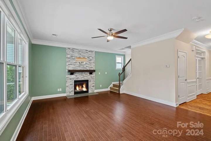 Family Room with Gas Fireplace
