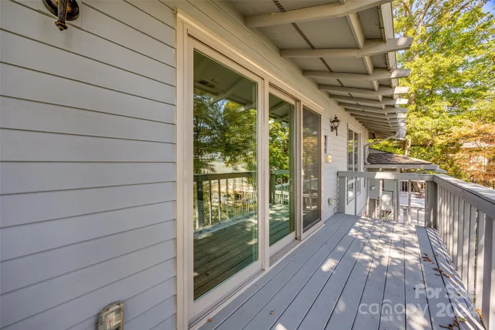 Private Primary Bedroom Deck